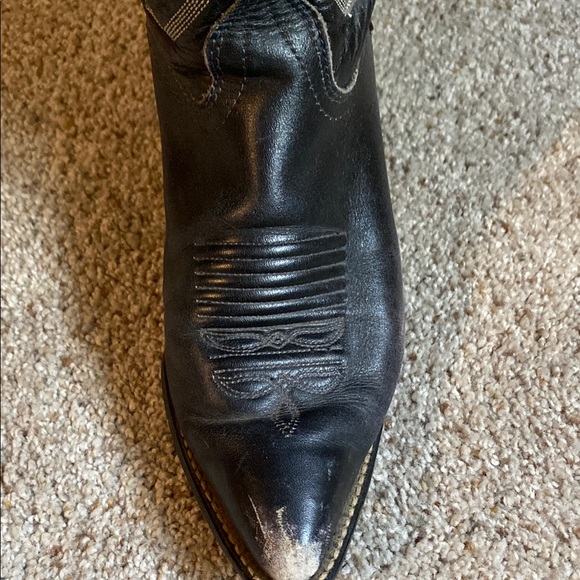 Black Western Cowboy Boots - Picture 7 of 10